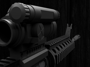 m4a1 carbine Modello 3D