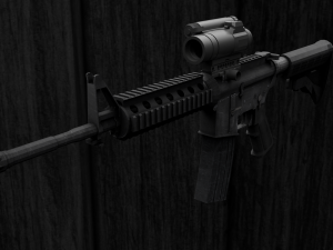 m4a1 carbine Modello 3D