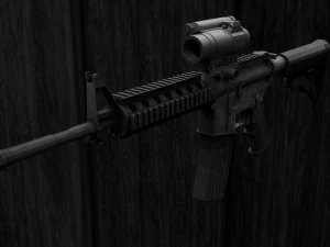 m4a1 carbine 3D Model