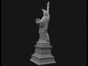 statue of liberty 3d printable 3D Model