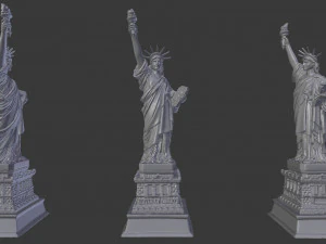 statue of liberty 3d printable 3D Model