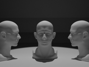 man head printable Model Cetak 3D