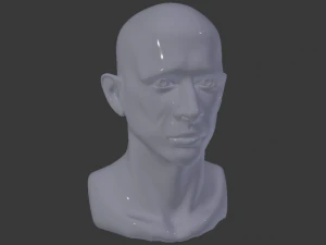 man head printable 3D Print Model