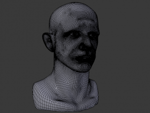 man head printable Modèles 3D en vedette