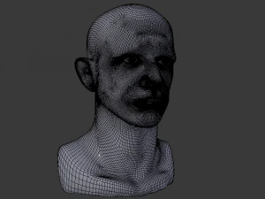 man head printable 3D Print Model