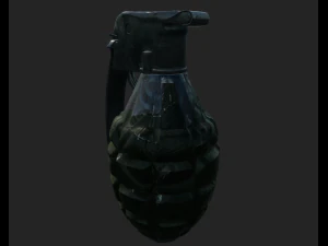 mk 2 grenade 3D Model