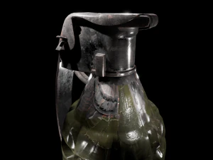 mk 2 grenade 3D Model