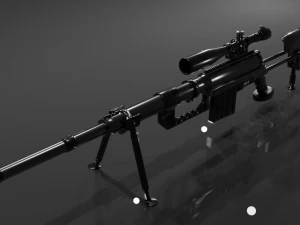 चीटैक एम200 इंटरवेंशन स्नाइपर राइफल 3D मॉडल