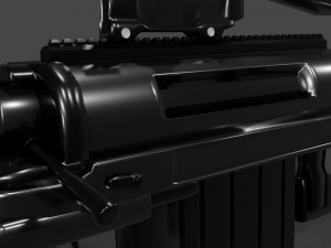 cheytac m200 intervention sniper rifle Model 3D