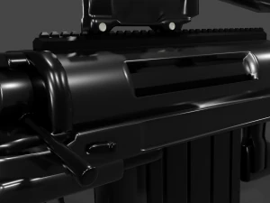 चीटैक एम200 इंटरवेंशन स्नाइपर राइफल 3D मॉडल