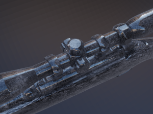 remington 783 hunting rifle 3D Модель