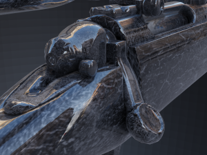 remington 783 hunting rifle 3D Модель