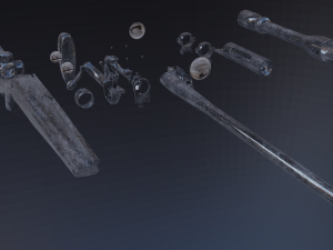 remington 783 hunting rifle 3D Модель