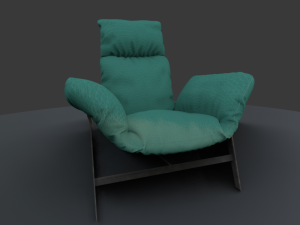 armchair Modelo 3D