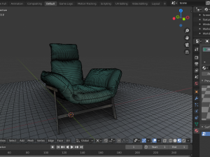 armchair 3D Модель