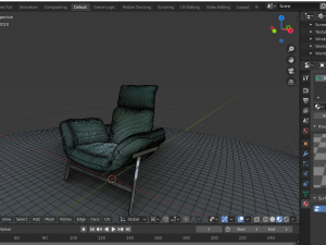armchair 3D Модель