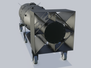nuclear bomb little boy 3D Model