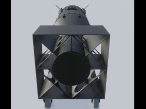 nuclear bomb little boy 3D Model