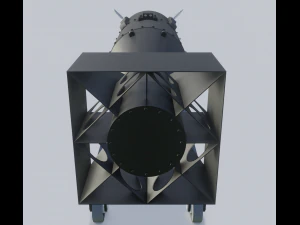 nuclear bomb little boy 3D Model