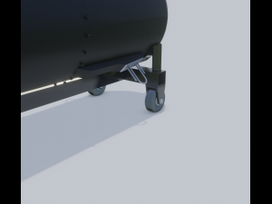 nuclear bomb little boy 3D Model