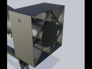 nuclear bomb little boy 3D Model