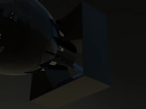 nuclear bomb fat man 3D Model
