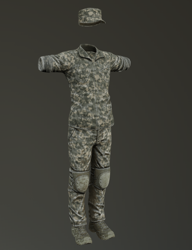 usmc uniform 3D मॉडल .c4d .max .obj .3ds .fbx .stl .blend