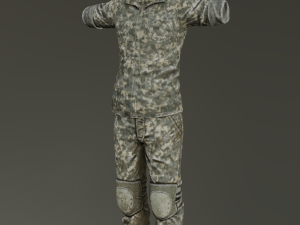 usmc uniform 3D मॉडल
