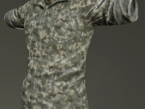 usmc uniform 3D Model