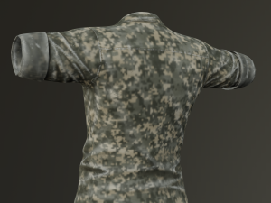 usmc uniform 3D मॉडल