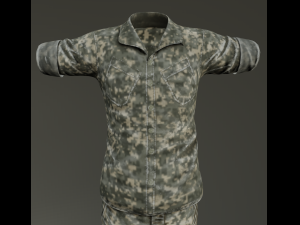 usmc uniform 3D मॉडल