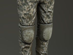 usmc uniform 3D मॉडल