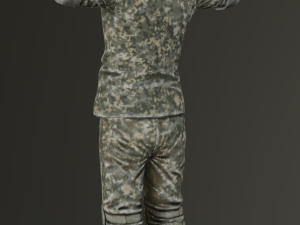 usmc uniform 3D मॉडल