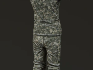 usmc uniform 3D Model