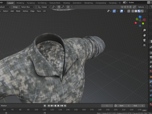 usmc uniform 3D मॉडल