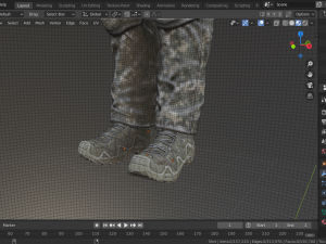 usmc uniform 3D मॉडल