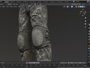 usmc uniform 3D Model