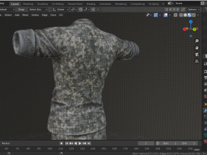 usmc uniform 3D मॉडल
