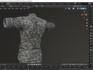 usmc uniform 3D मॉडल