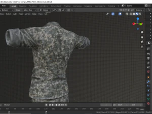 usmc uniform 3D Model