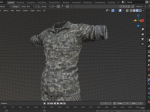 usmc uniform 3D मॉडल