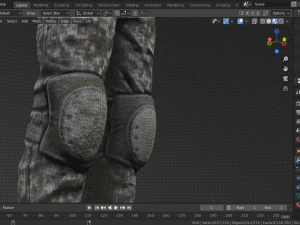 usmc uniform 3D Model