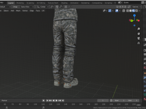 usmc uniform 3D मॉडल