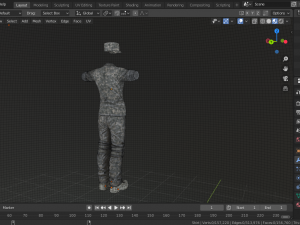 usmc uniform 3D मॉडल