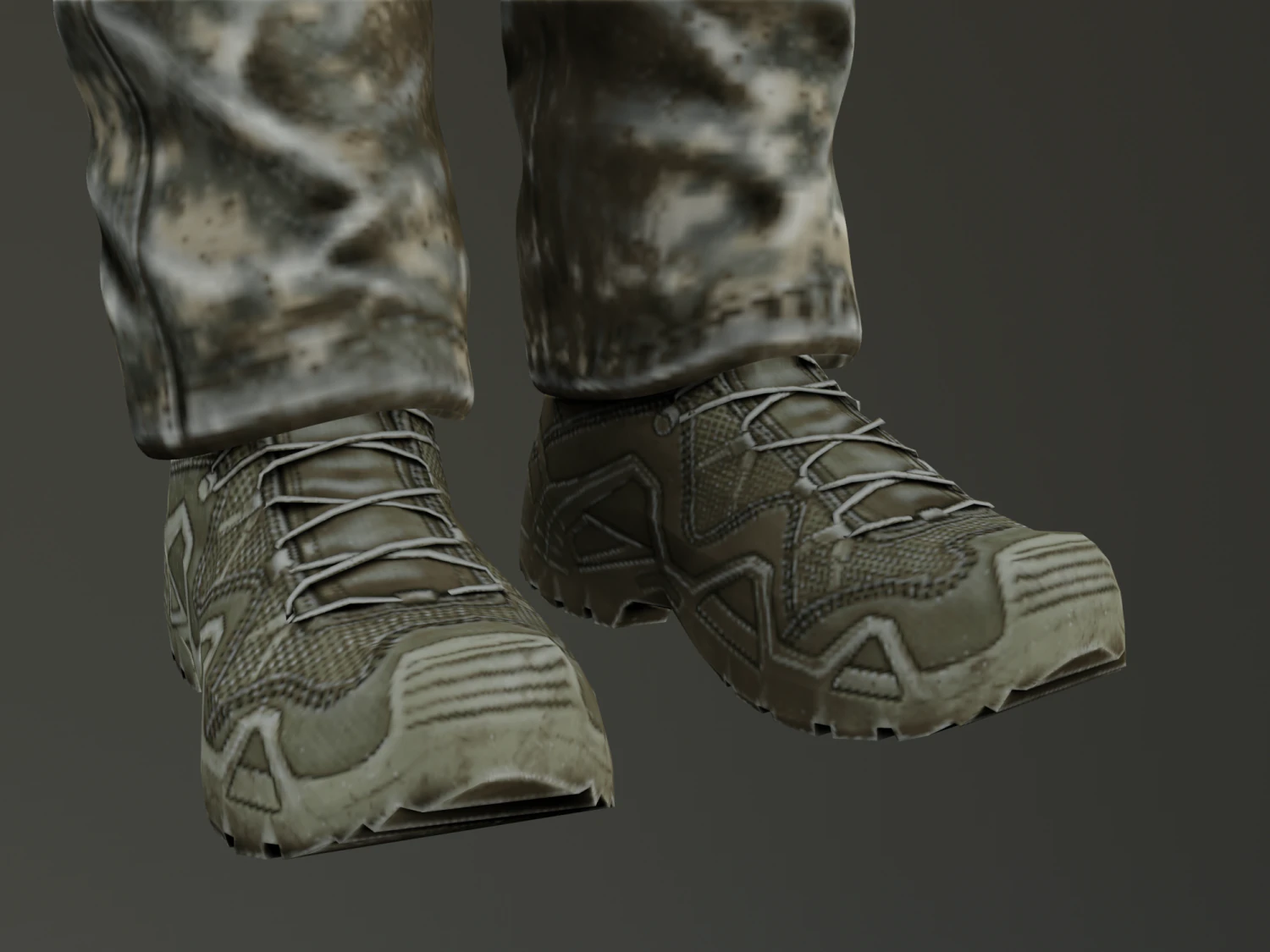 यूएसएमसी जूता 3D मॉडल .c4d .max .obj .3ds .fbx .stl .blend 