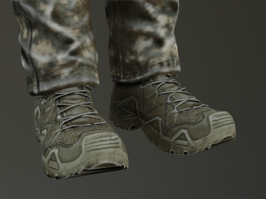 usmc shoe 3D मॉडल