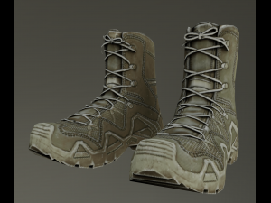 usmc shoe Model 3D