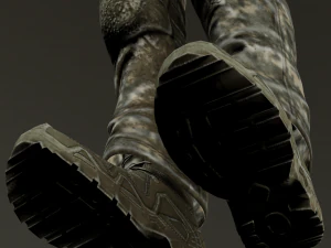 यूएसएमसी जूता 3D मॉडल