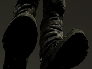 यूएसएमसी जूता 3D मॉडल