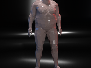 fat man 3D मॉडल
